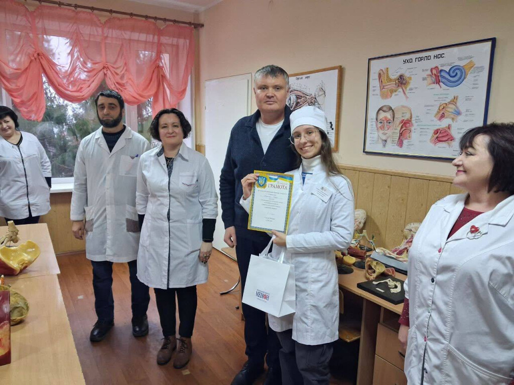 І етап Всеукраїнської студентської олімпіади з професійно-орієнтованої дисципліни «Анатомія людини» (англійською мовою) для здобувачів освіти ОПП «Медицина».