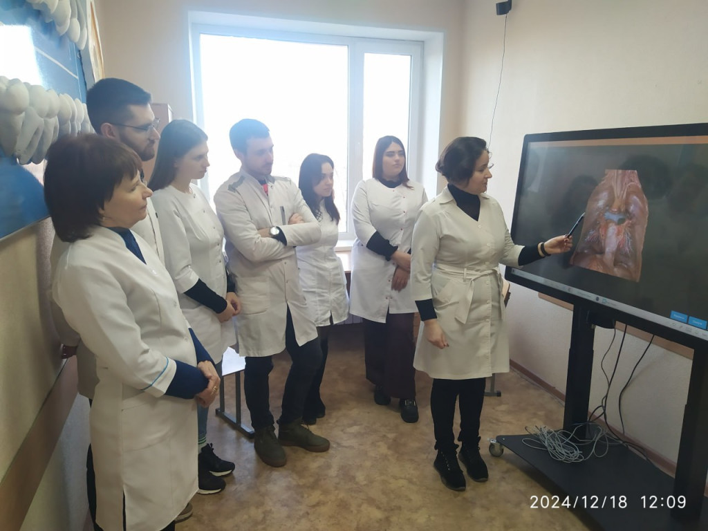 Використання 3D-моделей на занятті з анатомії людини для лікарів-інтернів