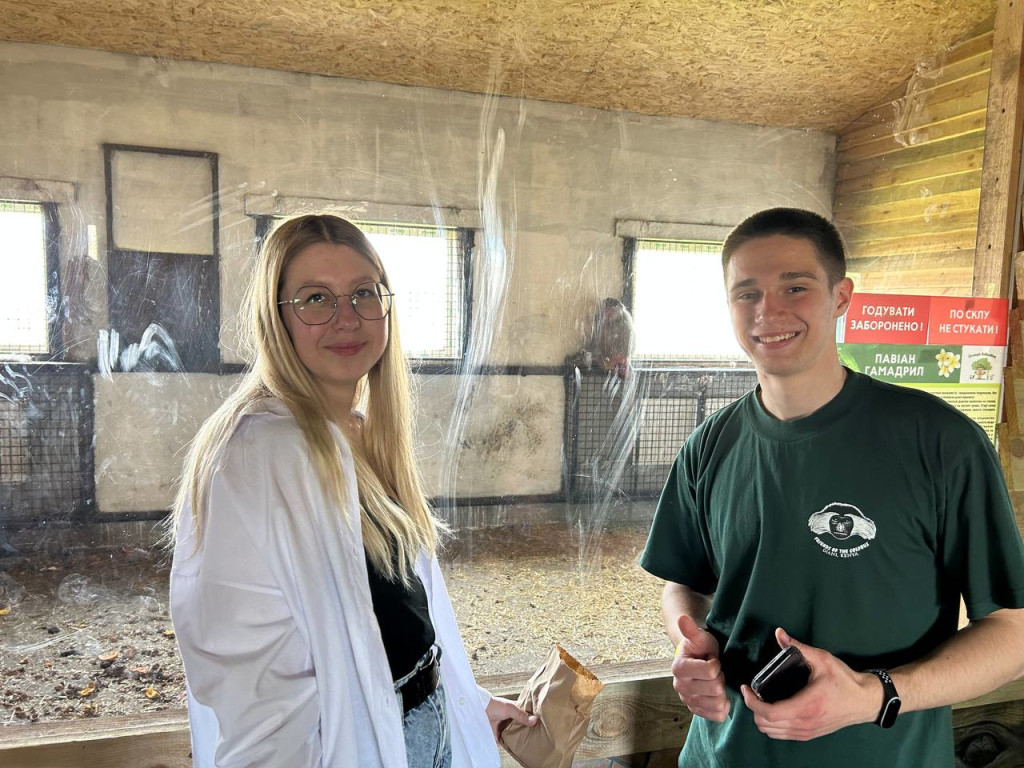 Здобувачі освіти ПДМУ в Екопарку у Ковалівці