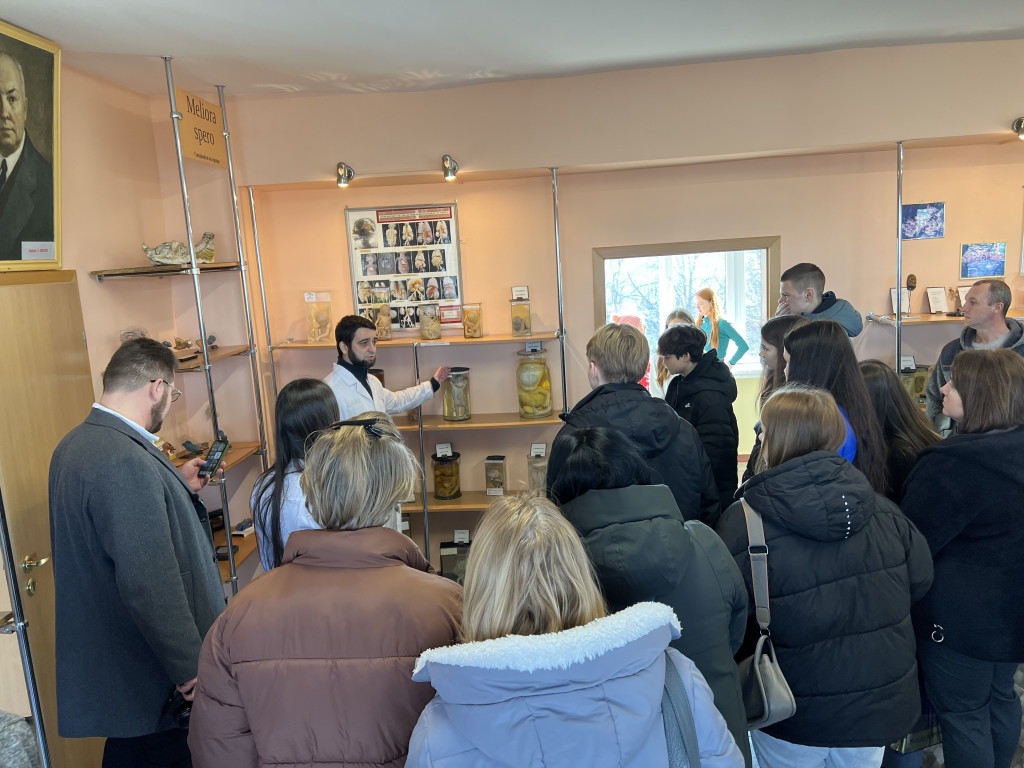 День відкритих дверей на кафедрі анатомії людини