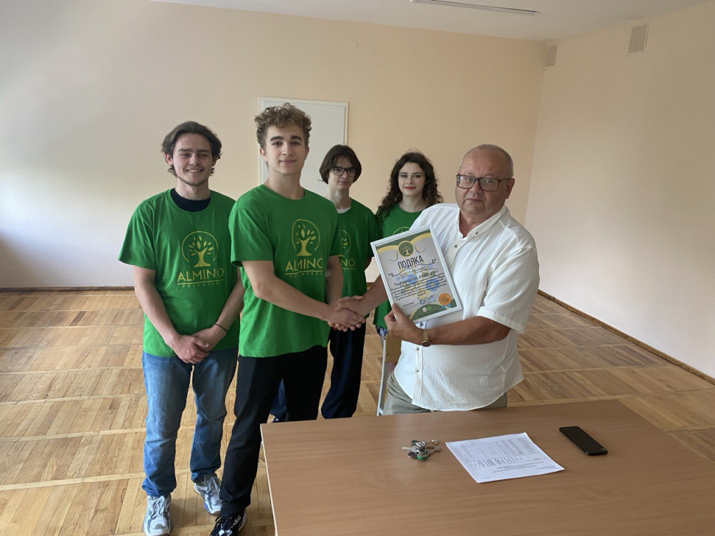 Кафедра анатомії людини ПДМУ з радістю оголошує про отримання подяки від волонтерського загону Almino студентського парламенту!