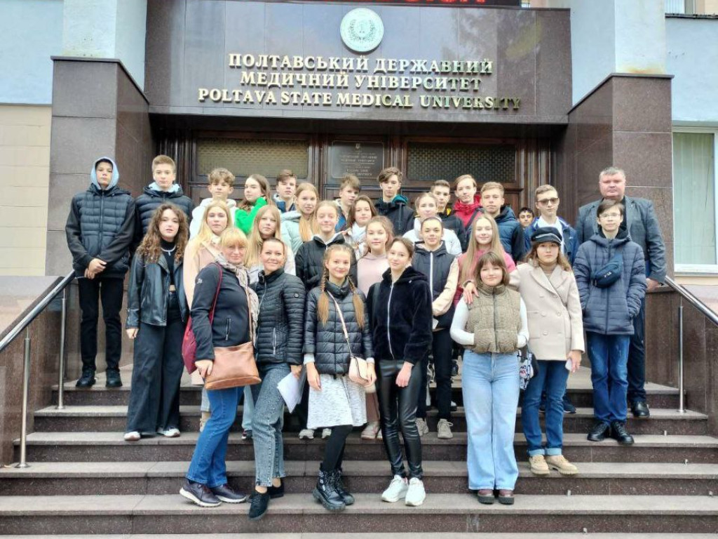 ІНТЕГРАТИВНЕ ЗАНЯТТЯ-ЕКСКУРСІЯ У ВИГЛЯДІ ПРОФІЛЬНОГО ЗАНУРЕННЯ НА КАФЕДРІ АНАТОМІЇ ЛЮДИНИ ПДМУ