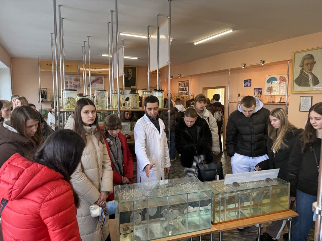 Кафедра анатомії людини долучилася до Дня відкритих дверей ПДМУ