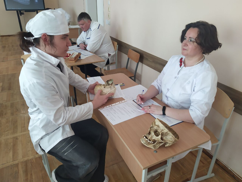 На кафедрі анатомії людини стартувала екзаменаційна сесія для здобувачів освіти ОПП «Стоматологія»