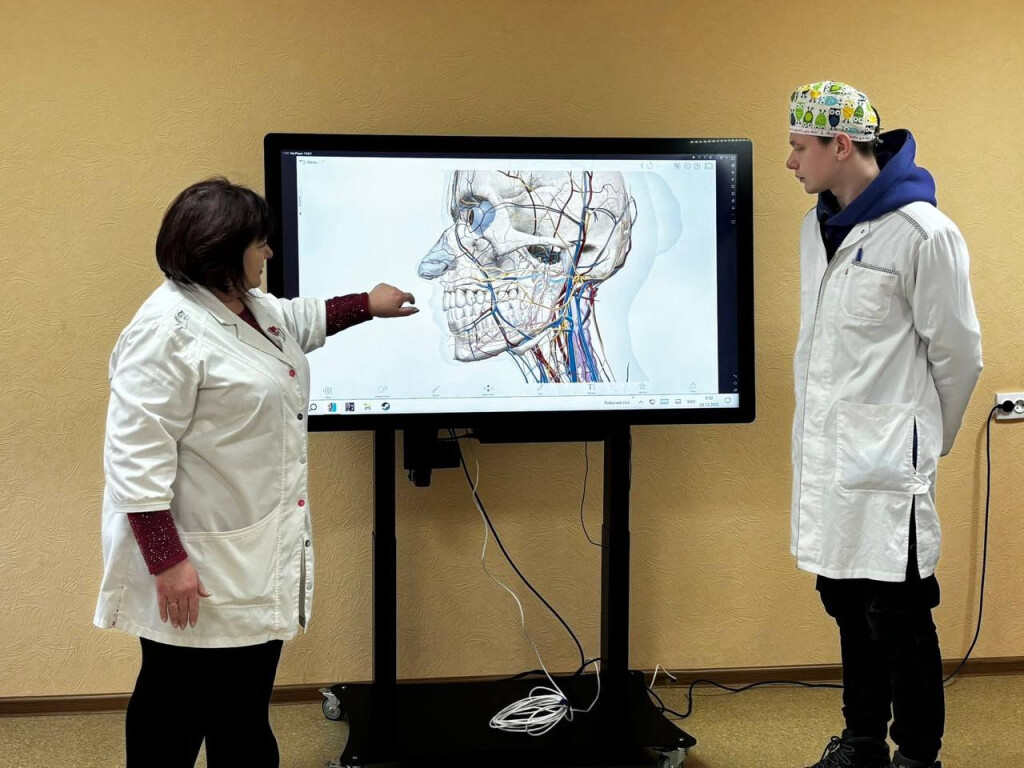 Бінарне заняття спільно з кафедрою пропедевтики ортопедичної стоматології