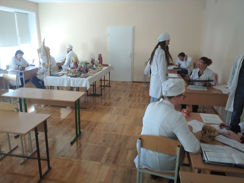 Вітаємо здобувачів вищої медичної освіти з успішним складанням іспиту по Анатомії